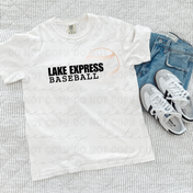 Lake Express Faded Ball Graphic
