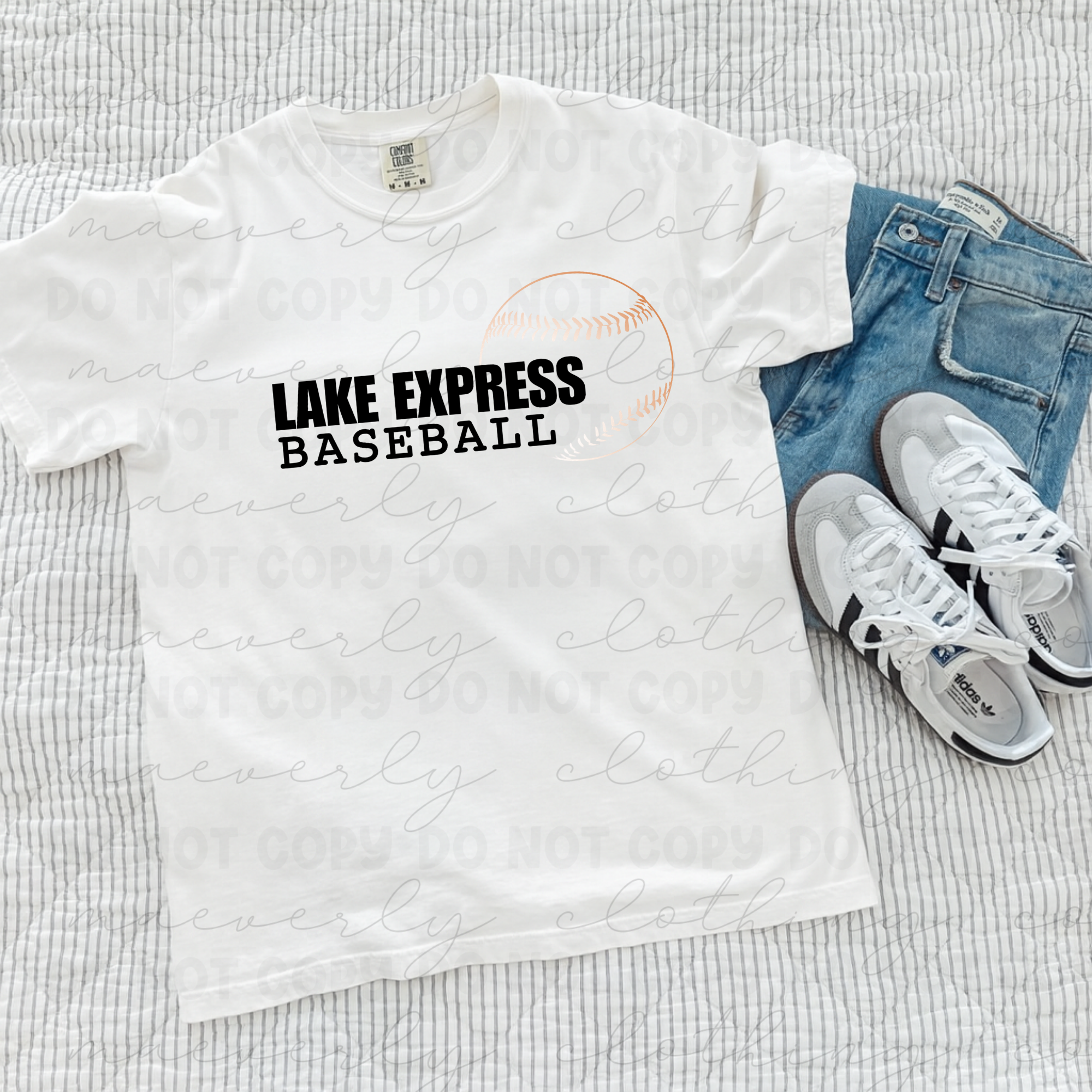 Lake Express Faded Ball Graphic