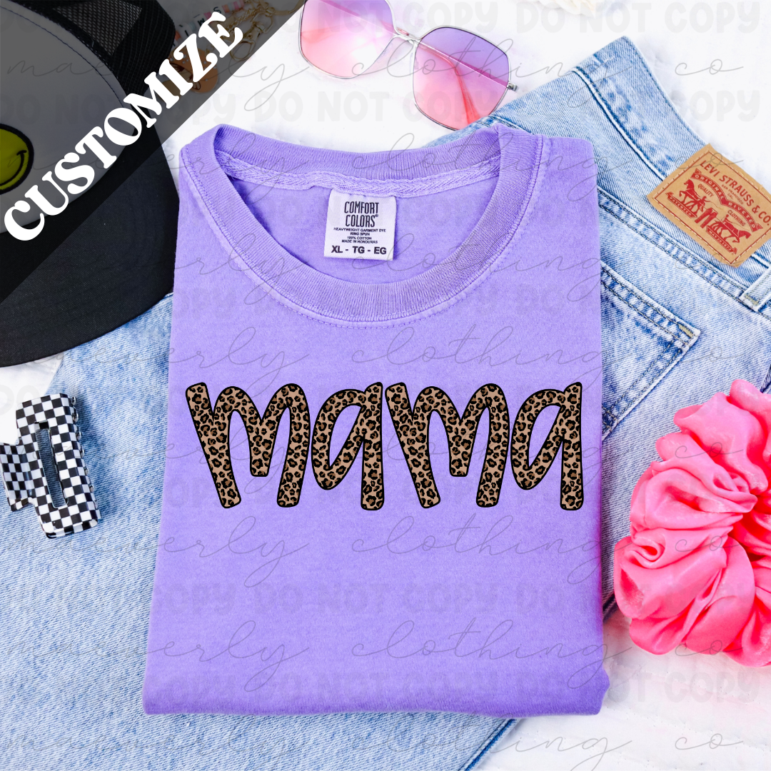 Personalized Neutral Names Tee/Crewneck