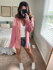 Effortless Days Hooded Cardigan - PREORDER
