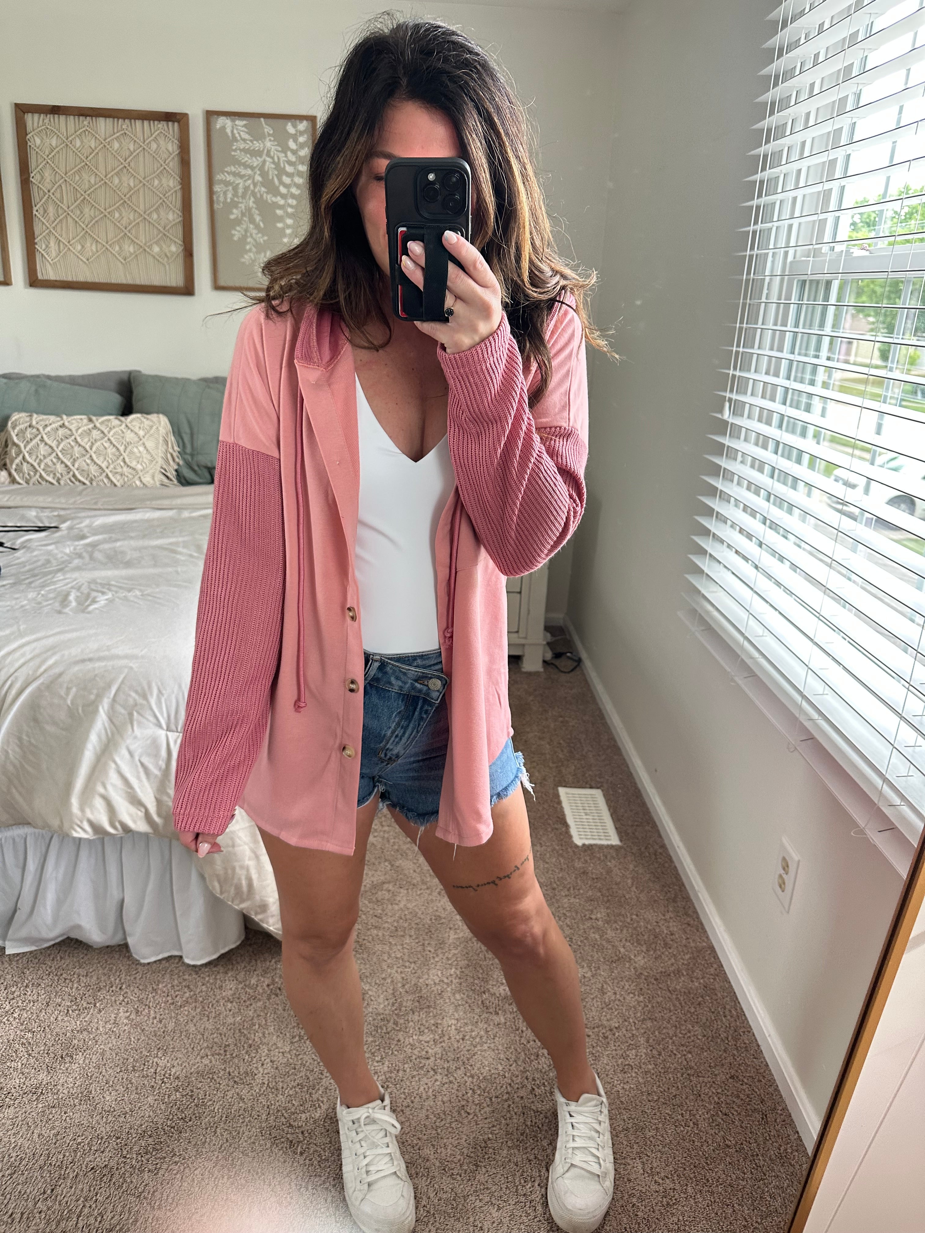 Effortless Days Hooded Cardigan - PREORDER
