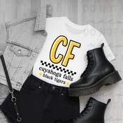 Cuyahoga Falls Checkered Pride Tee/Crewneck