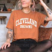 Vintage Varsity Name || Cleveland Browns