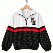 The Varsity Club Quarter Zip - Kent Riders Baseball -  Micro Polka Dots [ETA 5-6.5 weeks]