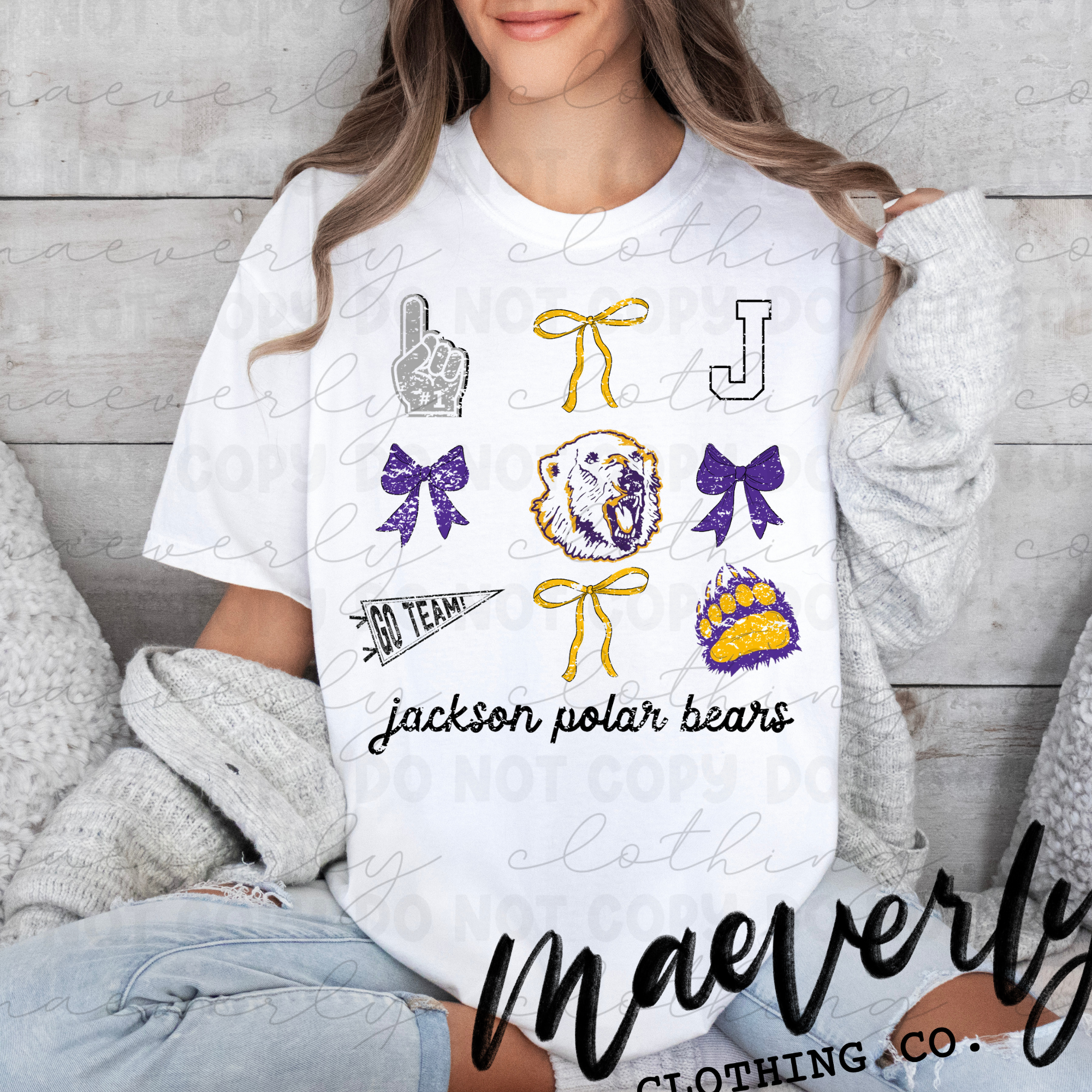 Coquette Spirit Squad || Jackson Polar Bears