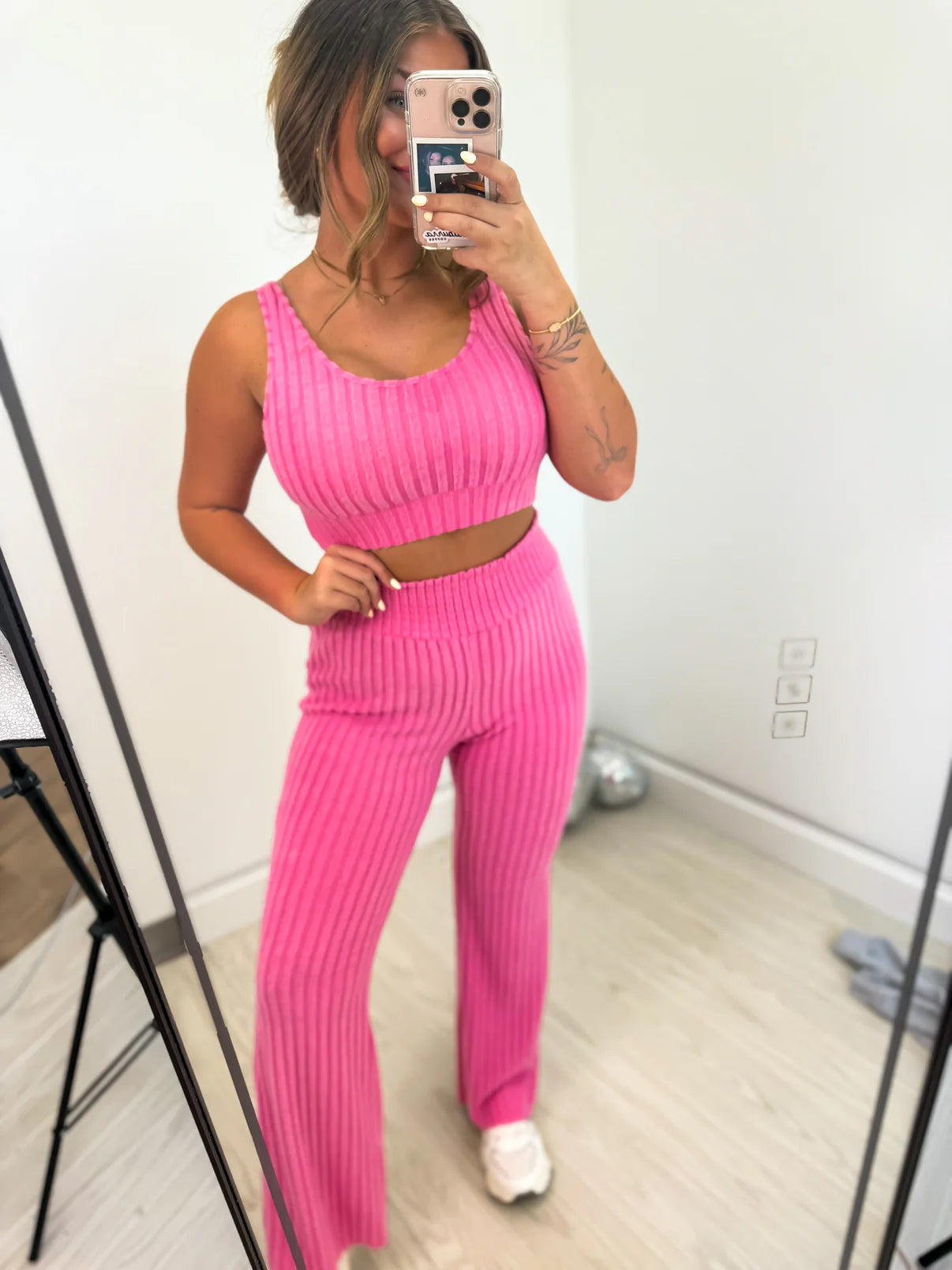 2 Piece Ribbed Hacci Cozy Set - PREORDER