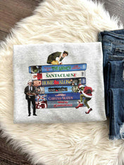 Christmas Movie Stack Tee/Crewneck