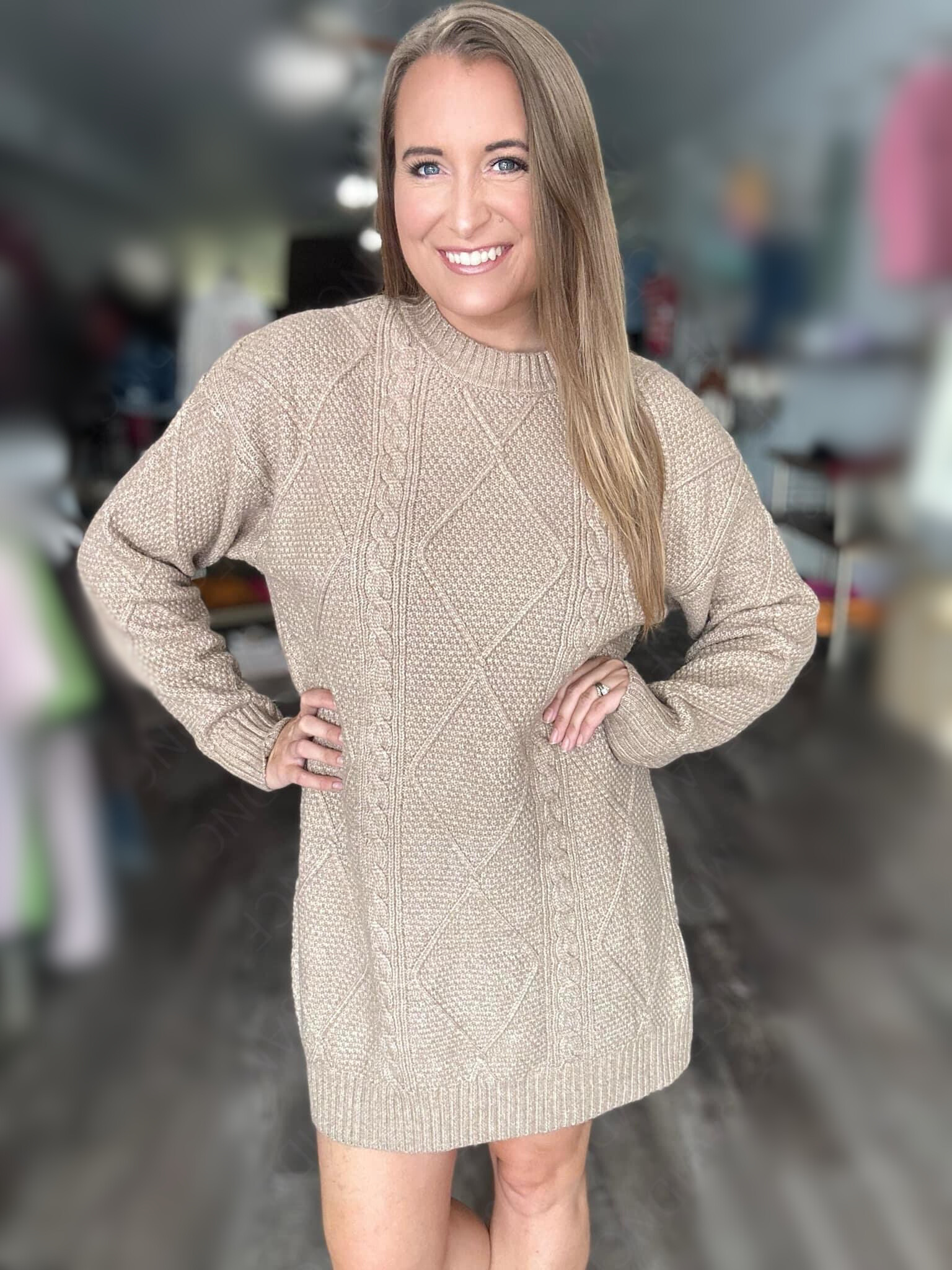 Snuggle Season Sweater Dress - PREORDER