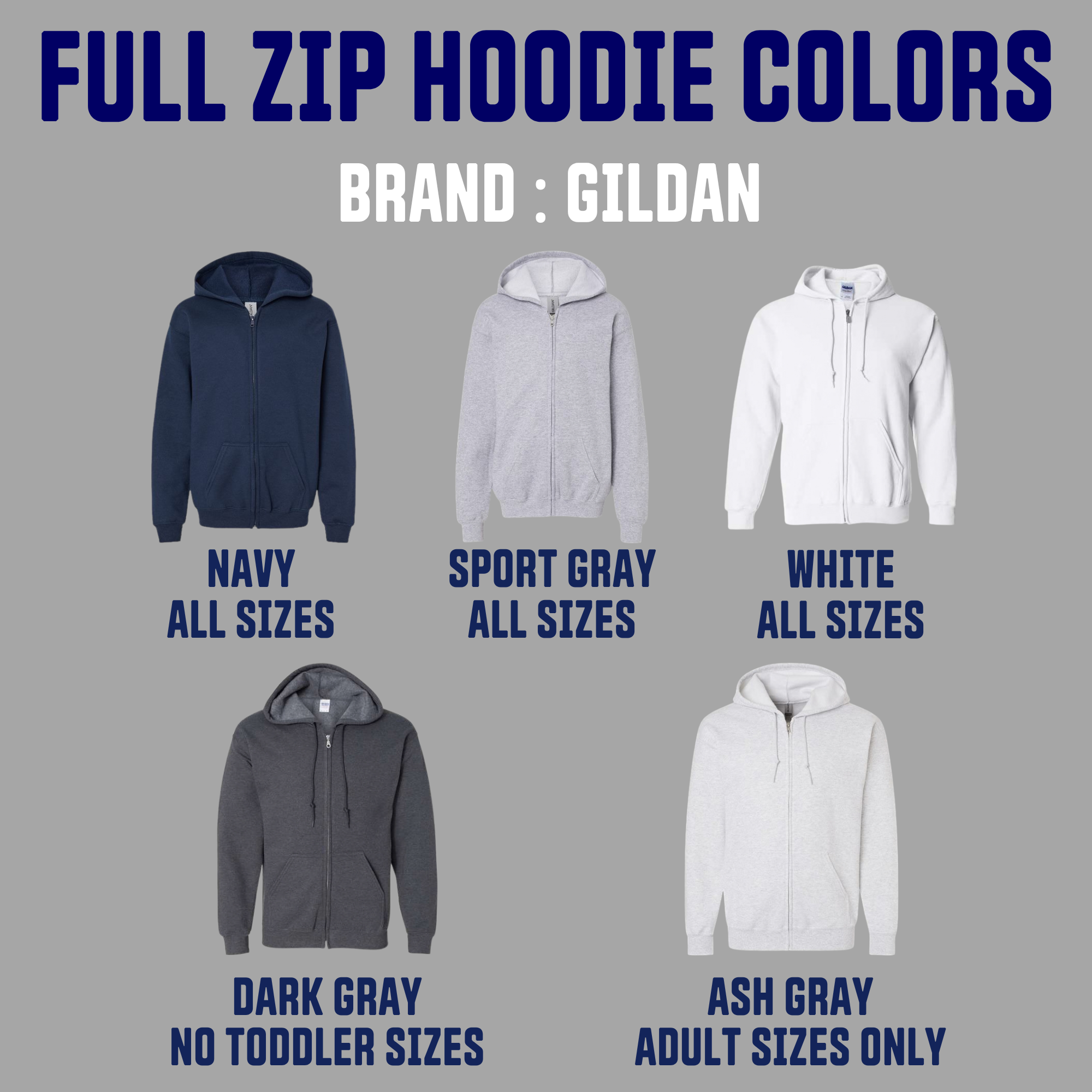 Summit Christian Varsity Basic Full Zip Hoodie