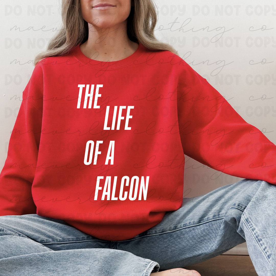 Field Falcons Life of a Mascot Tee/Crewneck