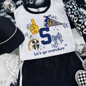 Seton Pep Rally Pick Mascot Tee/Crewneck