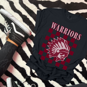 Walsh Warriors Bleacher Check Tee/Crewneck