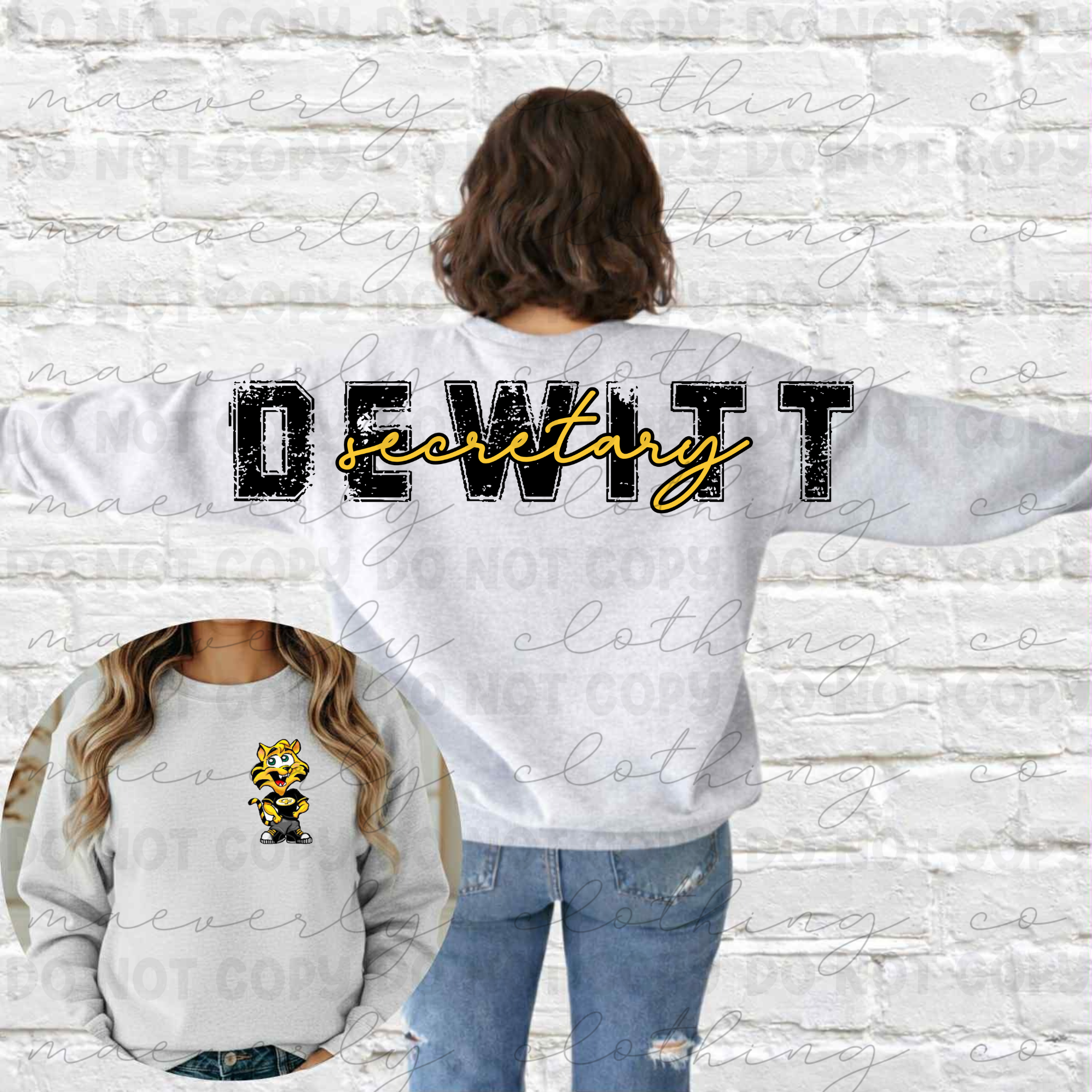 Custom Back Crewneck Preorder