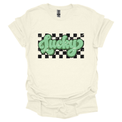 Lucky Checkered Tee