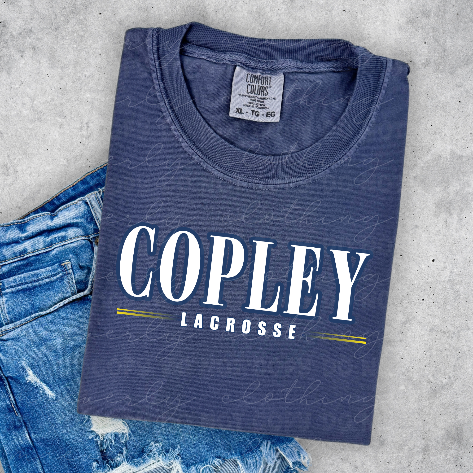 Copley Lacrosse Simple Graphic