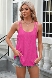 Sunny Days Eyelet Tank - PREORDER
