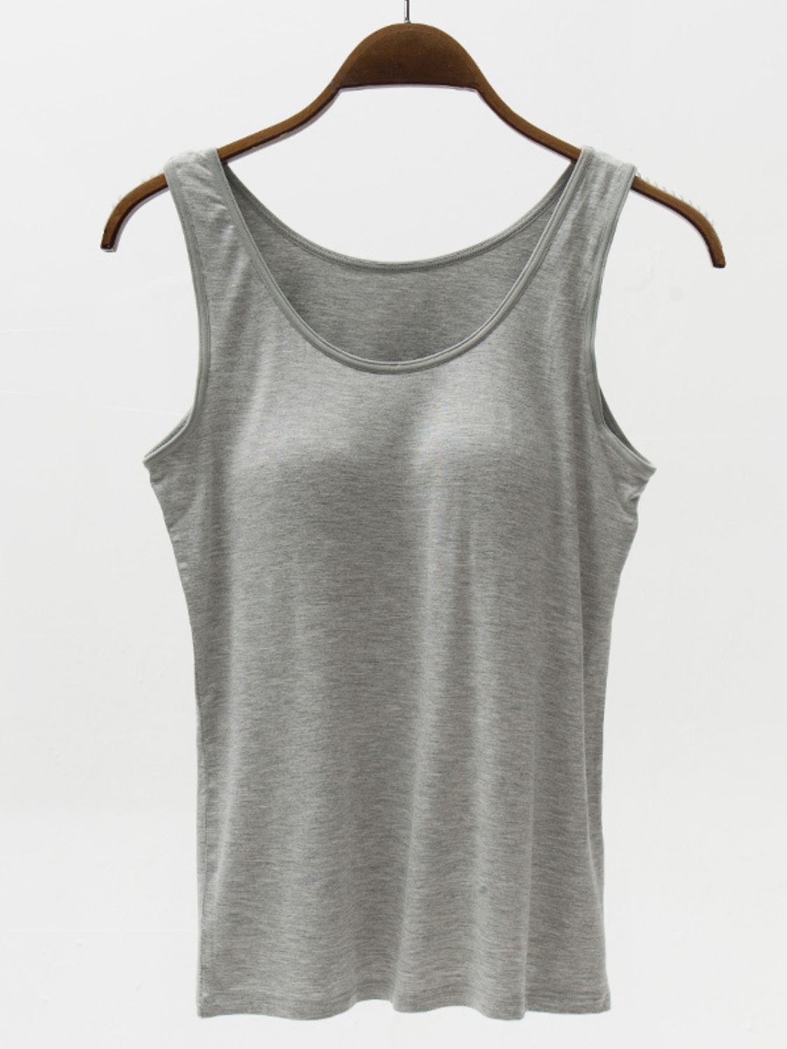 ALL SIZES Wide Strap Tank with Built-Bra - PREORDER