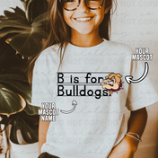 Your School/Mascot Spelling Tee/Crewneck