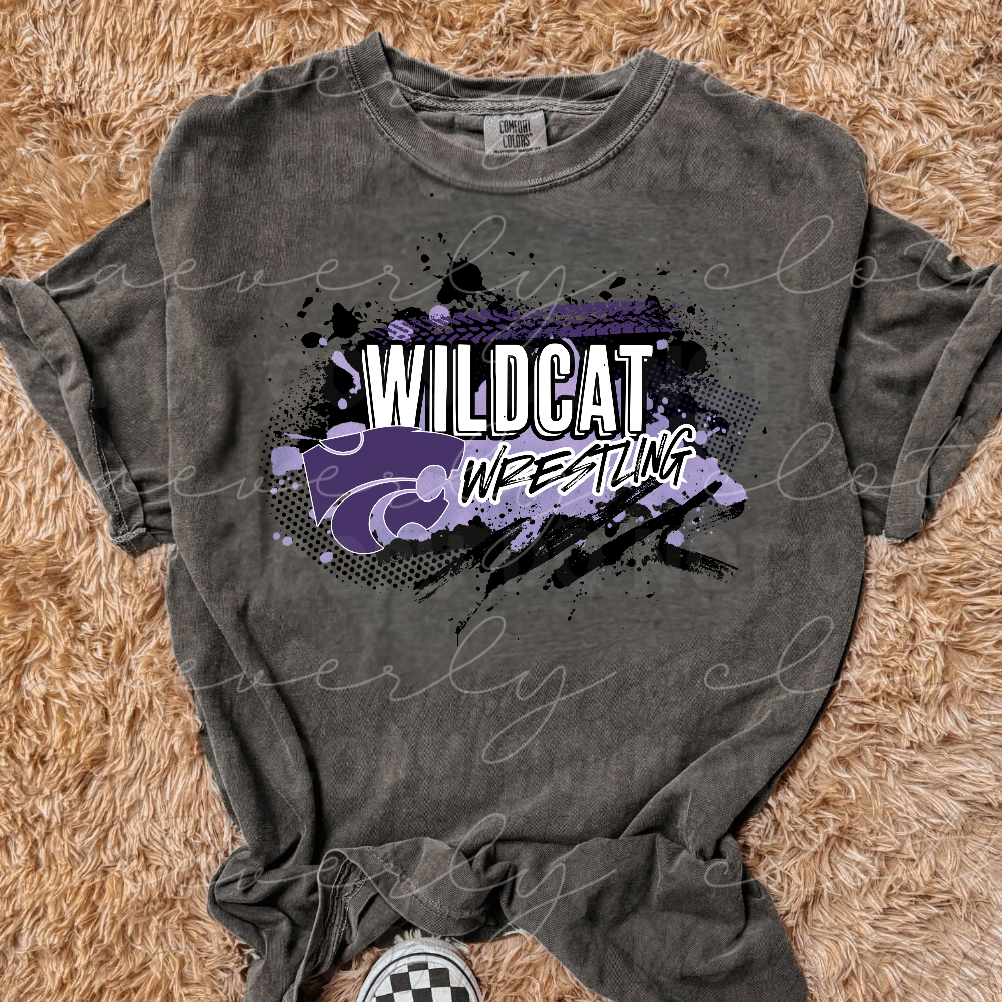 Keystone Wildcats Grafitti Any Sport or Club Tee/Crewneck