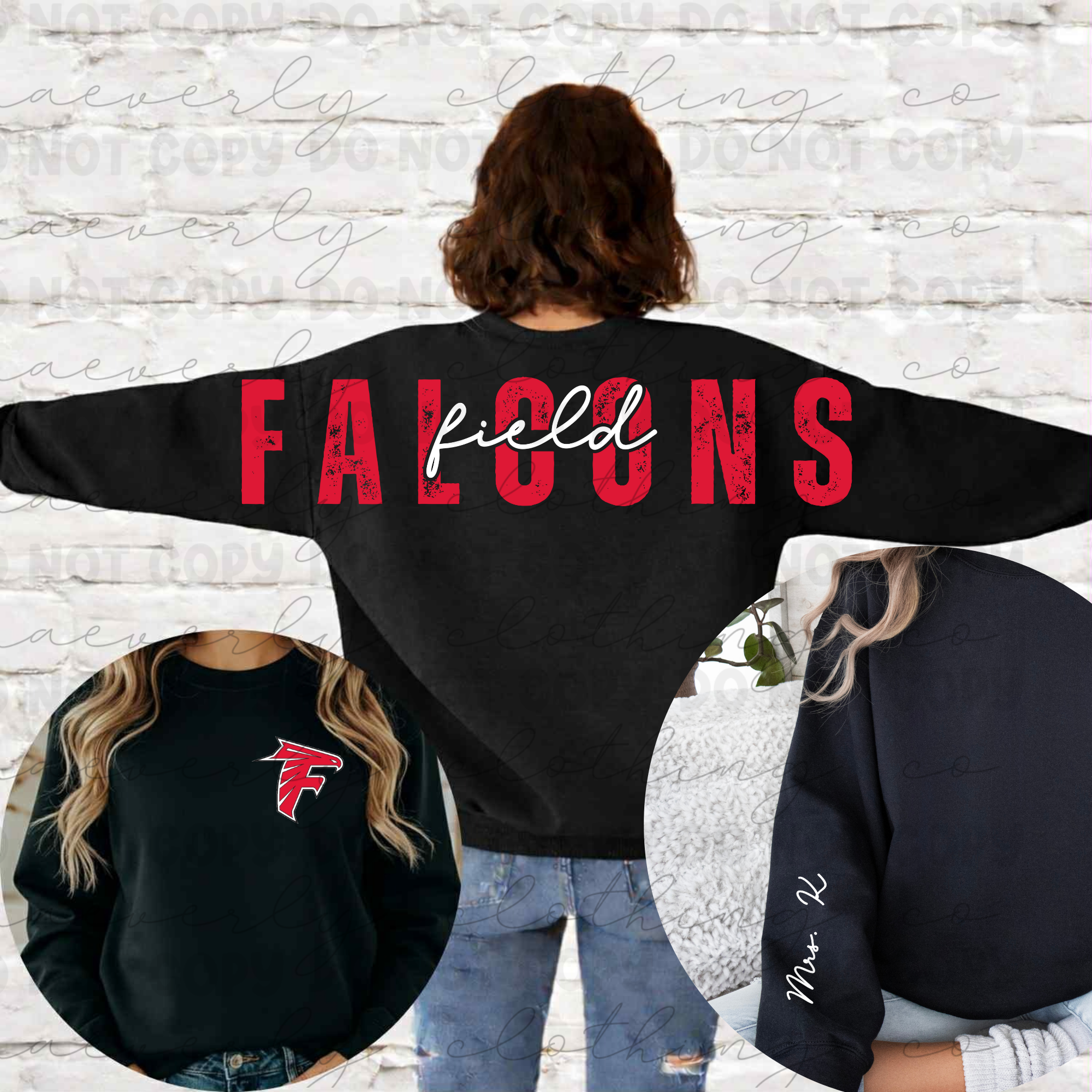 Custom Back Crewneck Preorder