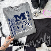 The Pep Rally Remix Graphic || McDonald Blue Devils