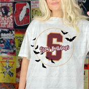 Stow Bulldogs Bat Tee/Crewneck