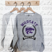 Keystone Wildcats Old School Any Mascot, Sport or Club Tee/Crewneck