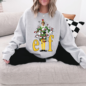 Elf Sketch Tee/Crewneck