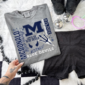 McDonald Blue Devils Pep Rally Remix Tee/Crewneck