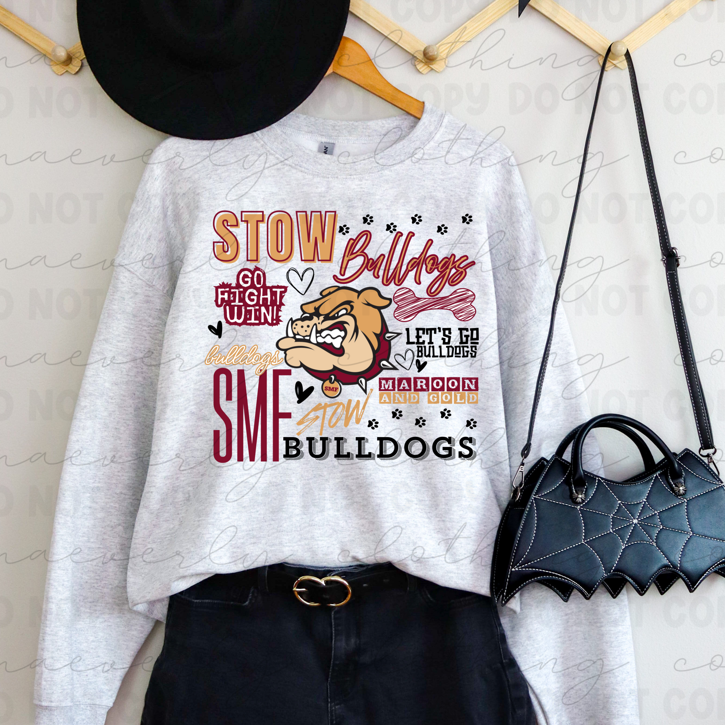 Custom Pep Rally Remix Tee/Crewneck - ANY SCHOOL/TEAM