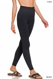 High Waist Fleece Lined Leggings