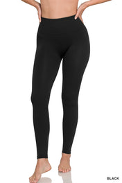 High Waist Fleece Lined Leggings