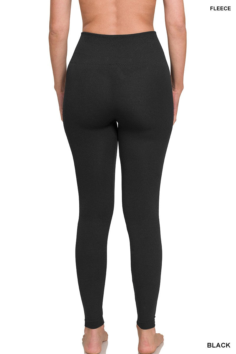 High Waist Fleece Lined Leggings