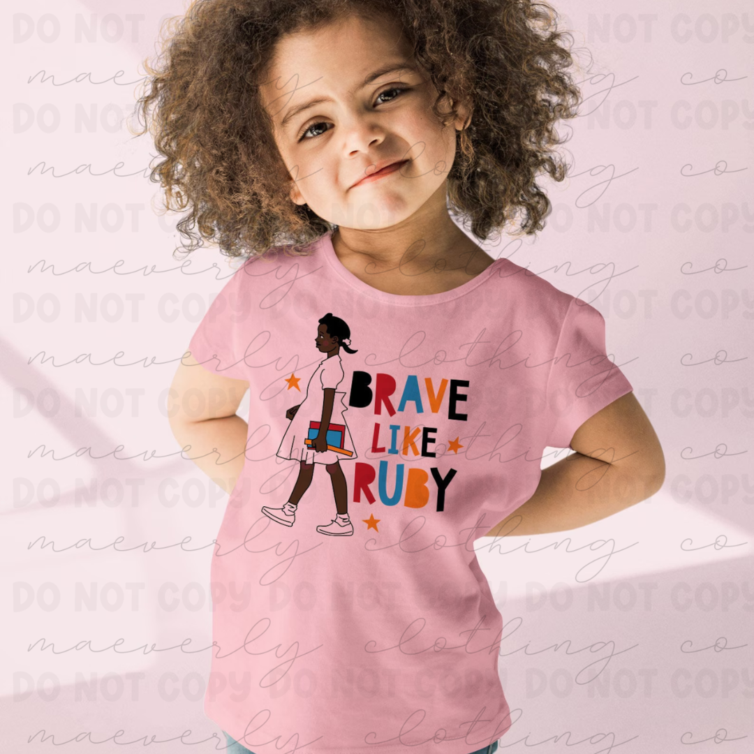 Brave Like Ruby Graphic