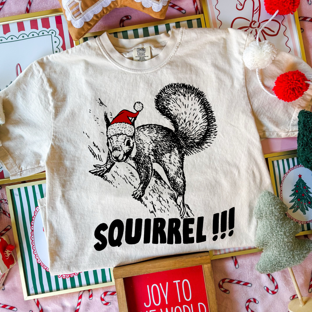 Squirrel Tee/Crewneck