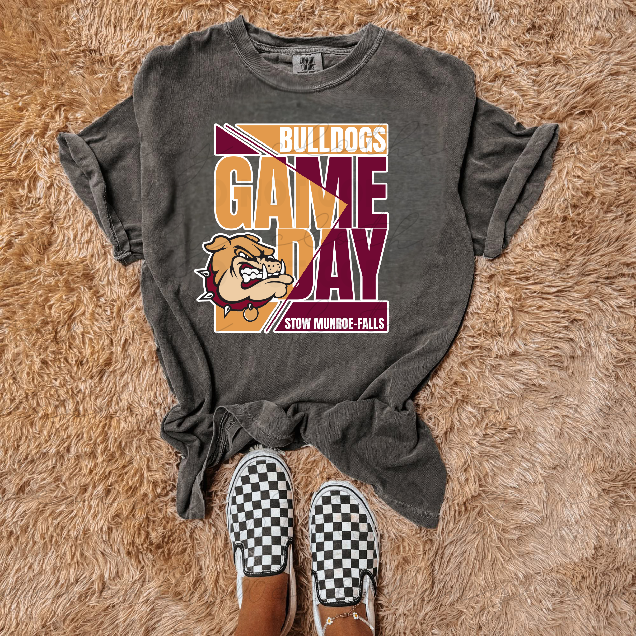 Custom Game Day Vibes Tee/Crewneck - ANY SCHOOL/TEAM