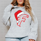 Your School/Mascot Santa Hat Tee/Crewneck