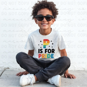 P is for Pride Graphic