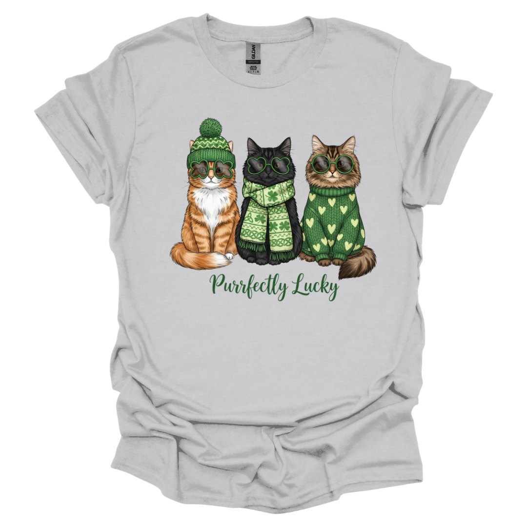 Purrfectly Lucky Tee