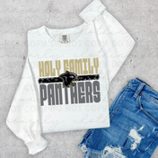 Holy Family Bold Block Stack Tee/Crewneck