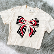 Field Falcons Stacked Bow Tee/Crewneck