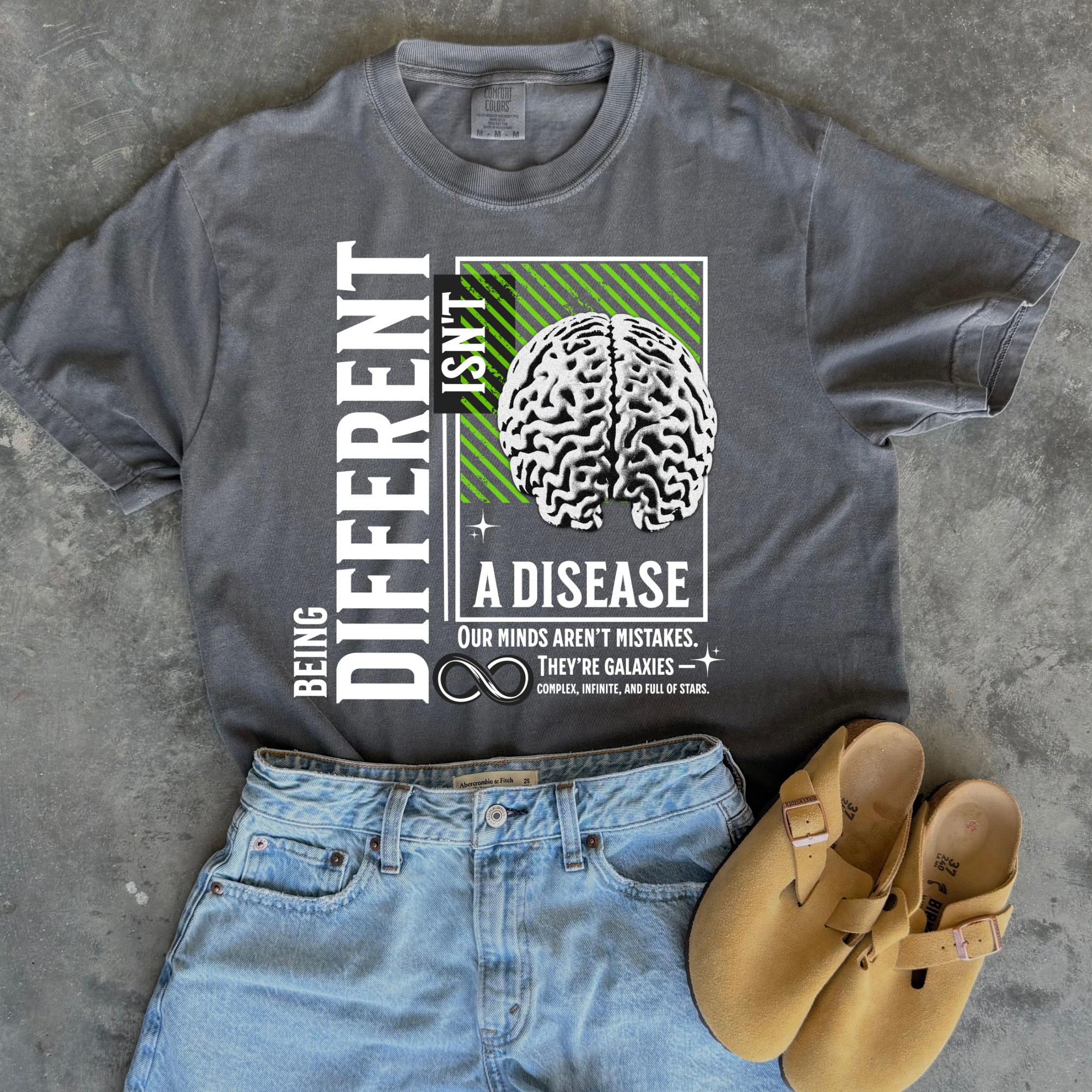 Being Different Isn't A Disease Graphic