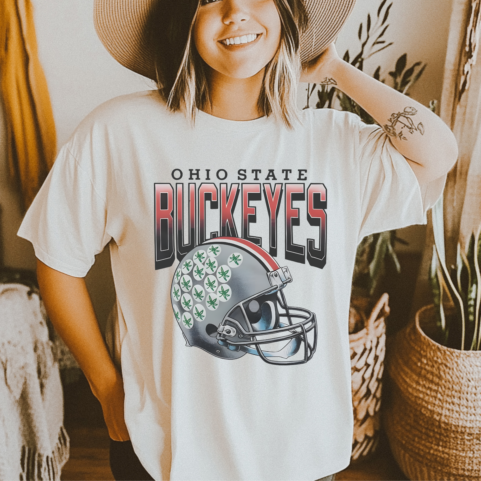 Big Vintage Helmet || Ohio State Buckeyes