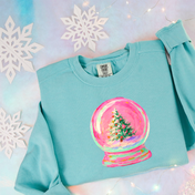 Merry Magic Snow Globe Tee/Crewneck