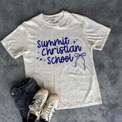 Summit Christian Cutesy Bow Tee/Crewneck