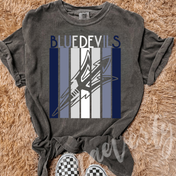 The Panel Mascot Graphic || McDonald Blue Devils