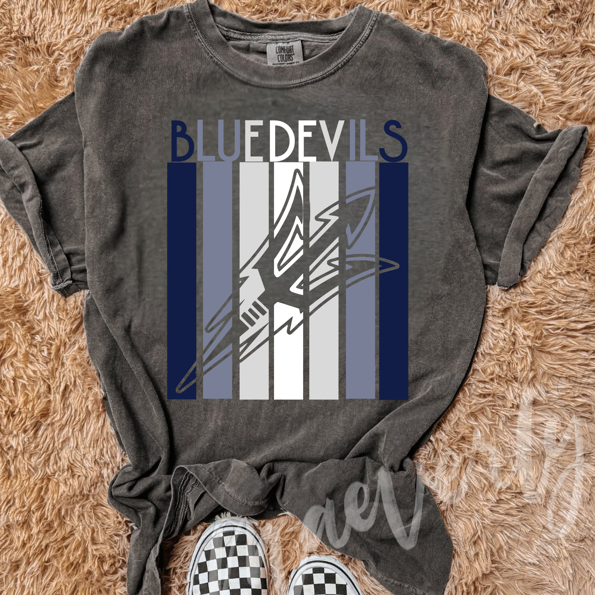 The Panel Mascot Graphic || McDonald Blue Devils