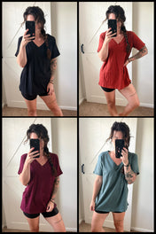 Boyfriend Tee - V Neck