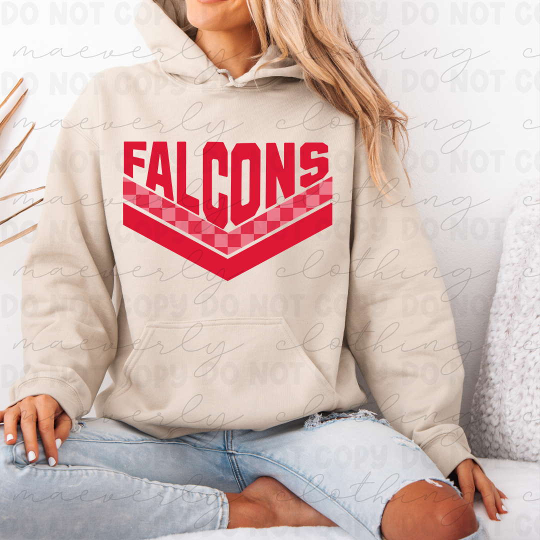 Field Falcons Chevron Tee/Crewneck