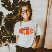 Browns Football Tee/Crewneck
